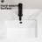 Undermount Bathroom Sink 16 Inch Rectangle, Low Absorption, Withstand Acid And Alkali, 18.9 In Package Depth American Style Wash Basin Sink, White Porcelain Undermount, Temperature - Stable, 11.48 Lb