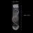 Io 9 - Light Long Spiral Crystal Chandelier