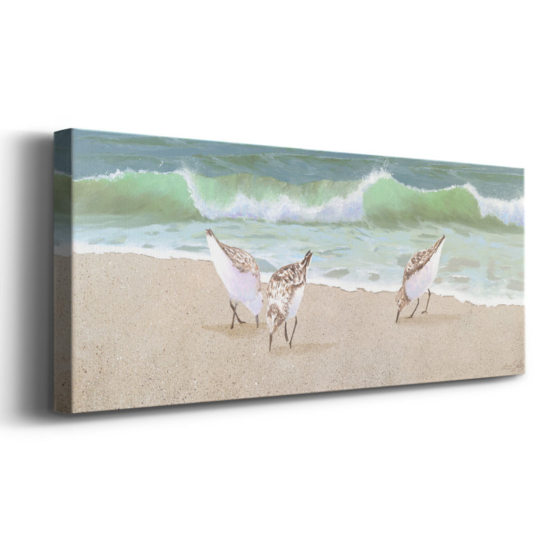 " Beach Buddies ", 8" H x 20" W x 1.5" D