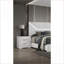 Table de chevet 2 tiroirs White Glam