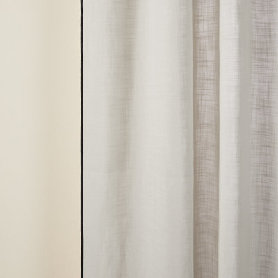 Carlina Semi Sheer Curtain Panel Pair
