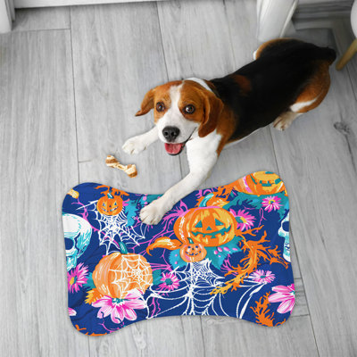 Tapis d'alimentation en os 1 pièce Preppy Bright Haunts