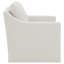 Fauteuil d'appoint pivotant beige Merced