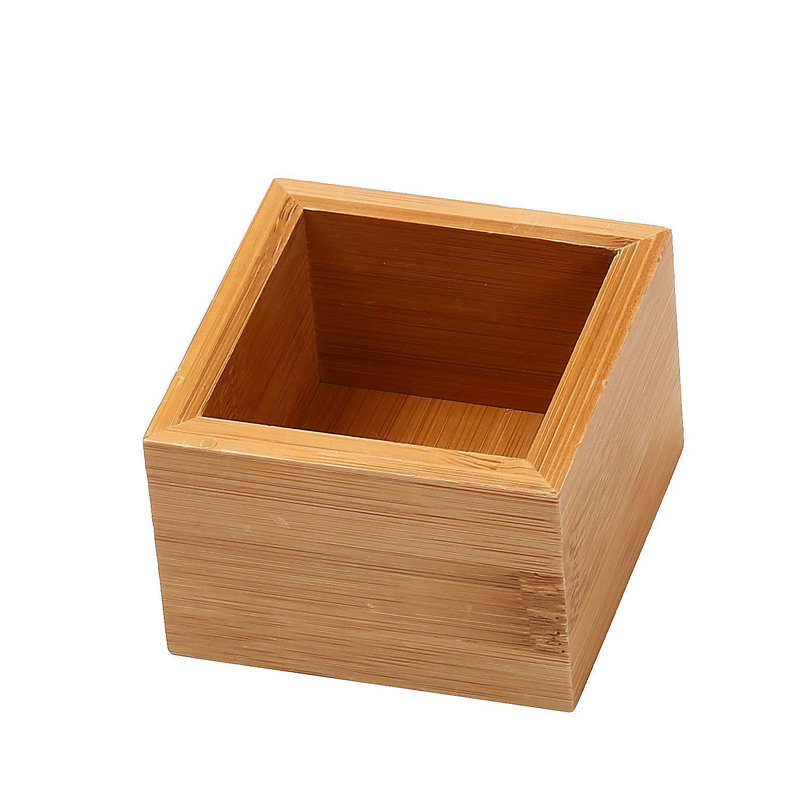 Bamboo 2"H x 3"W x 3"D Drawer Organizer