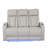 Fortuner Modern Wood Reclining Sofa - Upholstered, Massage Function-1832009449