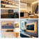 6-Pieces 20" Under Cabinet Strip Lights Plug-In with Remote Control