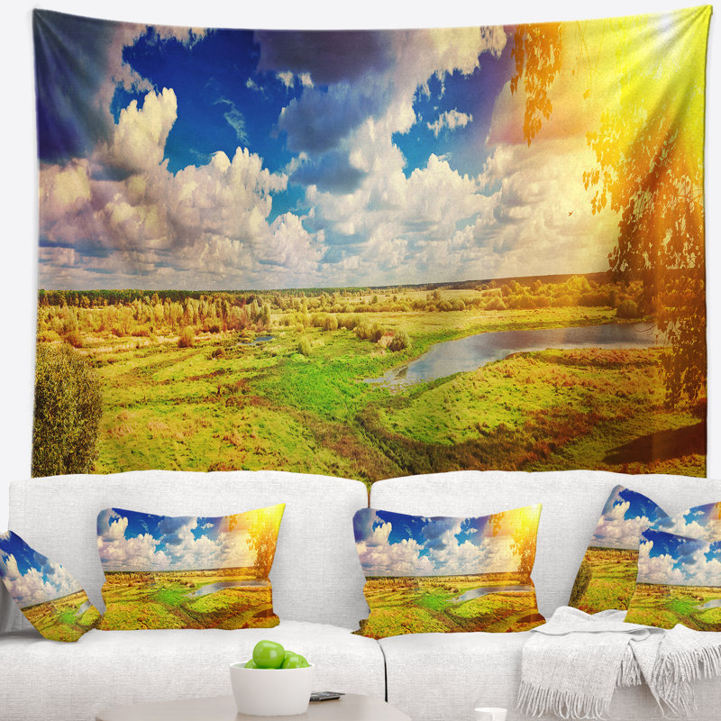 Polyester Tapestry, 32" H x 39" W