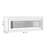 Beige Manufactured Wood TV Cabinet Fireplace-117801949
