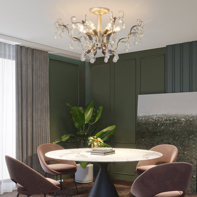 Lustre unique à 8 lumières Reale