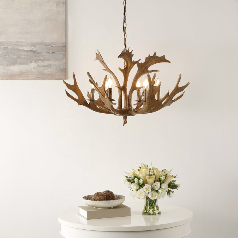 Lustre empire unique à 6 lumières Adryell