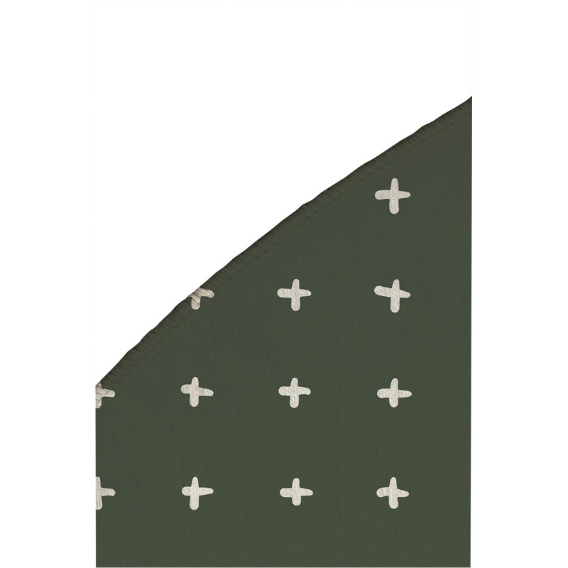 Tapis d'extérieur antidérapant Criss, Rond 5 pi