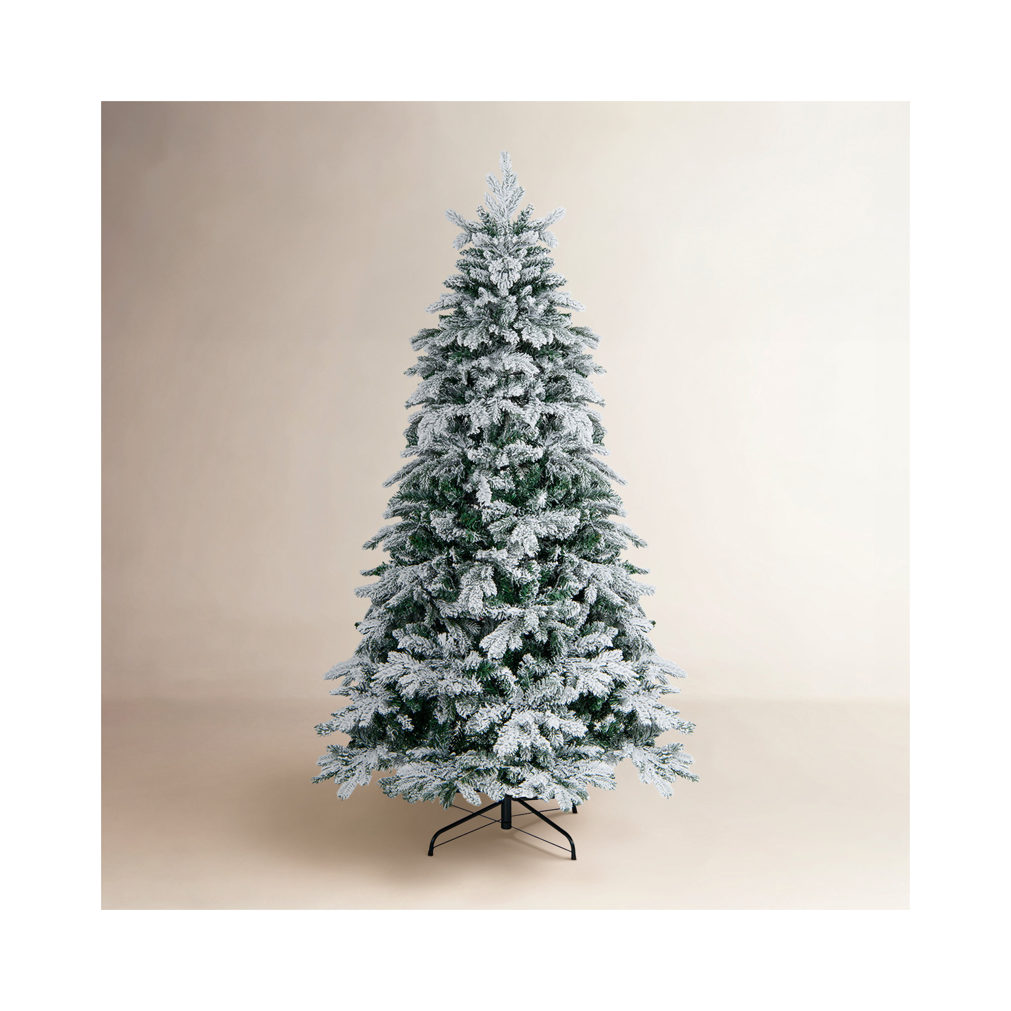 6' Lighted Artificial Pine Christmas Tree