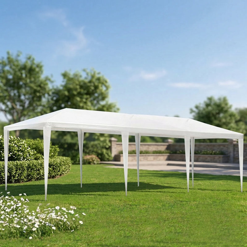 Garden Wedding Party Tent Measuring 10x30 Feet, Outdoor Use, Canopy or Marquee Style, Supplied Without Sidewalls