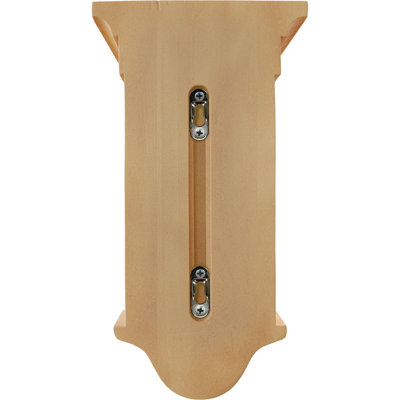 Corbeille cannelée surélevée l 6 1/2 po x P 6 1/2 po x H 12 po (paquet de 6)