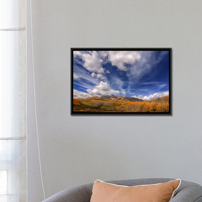 « automne vista » par bill sherrell, reproduction d’impression sur toile tendue