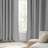 Graciella Thermal Insulated Faux Linen Textured 100% Blackout Curtains for Bedroom Living Room Back Tab/Rod Pocket-1820785314-1820785322