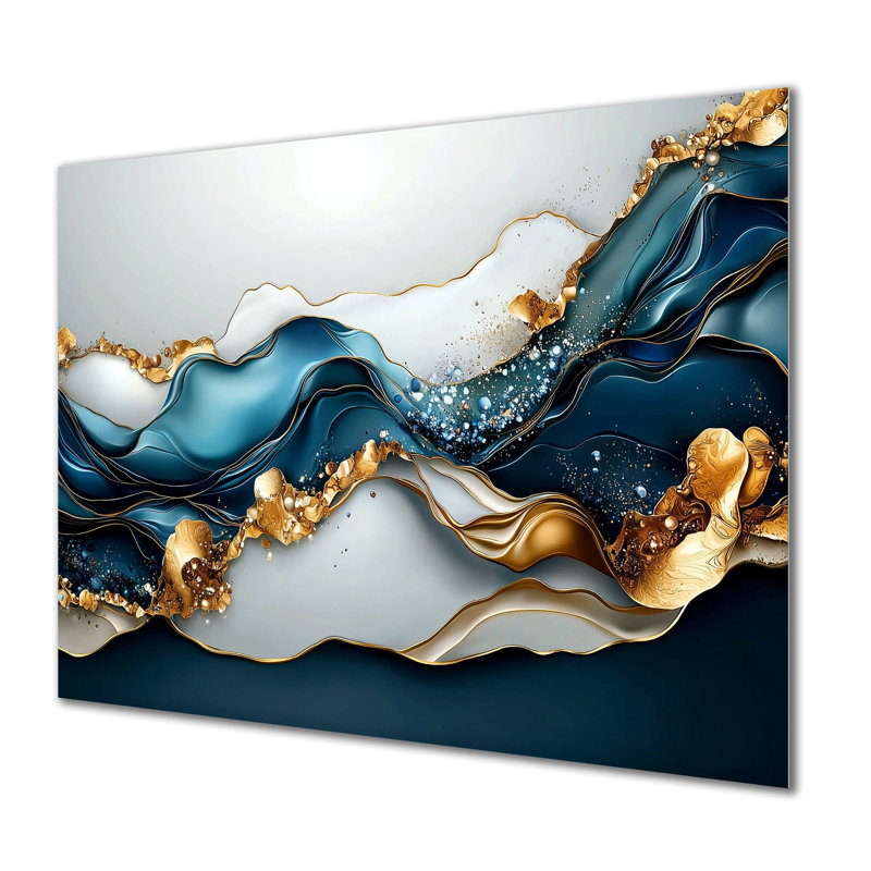 «Blossoming Universe», impression murale moderne, H 30 po x l 40 po