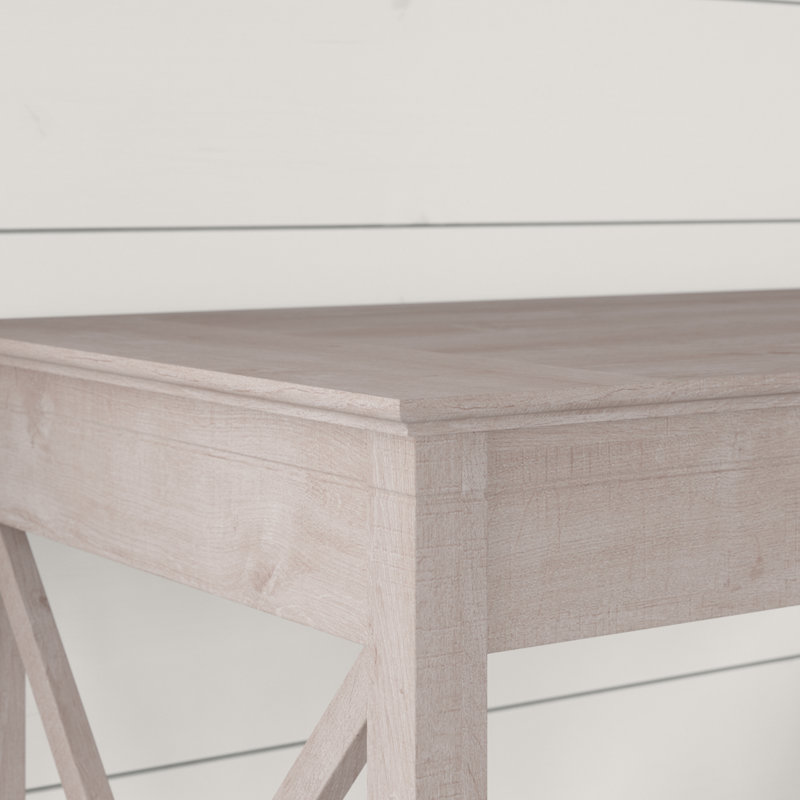 Ovia Writing Desk, Washed Gray/Washed Gray
