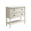 Magnifique commode décorative 2 avec blanc antique et bois massif avec des éléments élégants pour la décoration intérieure-131095137