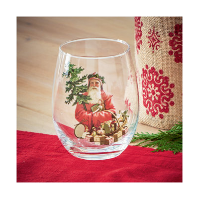 So This Is Christmas Stemless Wine