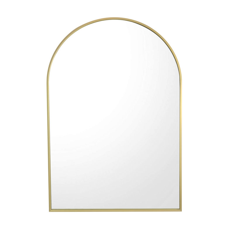 Archie Wall Mounted Mirror for Deco, Bathroom, Vanity, Hallway, Gold