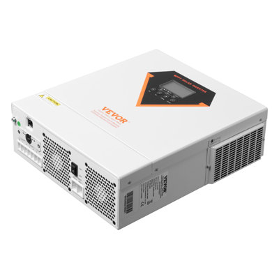 Hybrid Solar Inverter, 3500W, All in One Pure Sine Wave Power Inverter Charger, 24V DC to Single-Phase 220/230V AC, with Built-in 100A MPPT Solar Controller, for Off-Grid System Lead Acid Lithium Battery