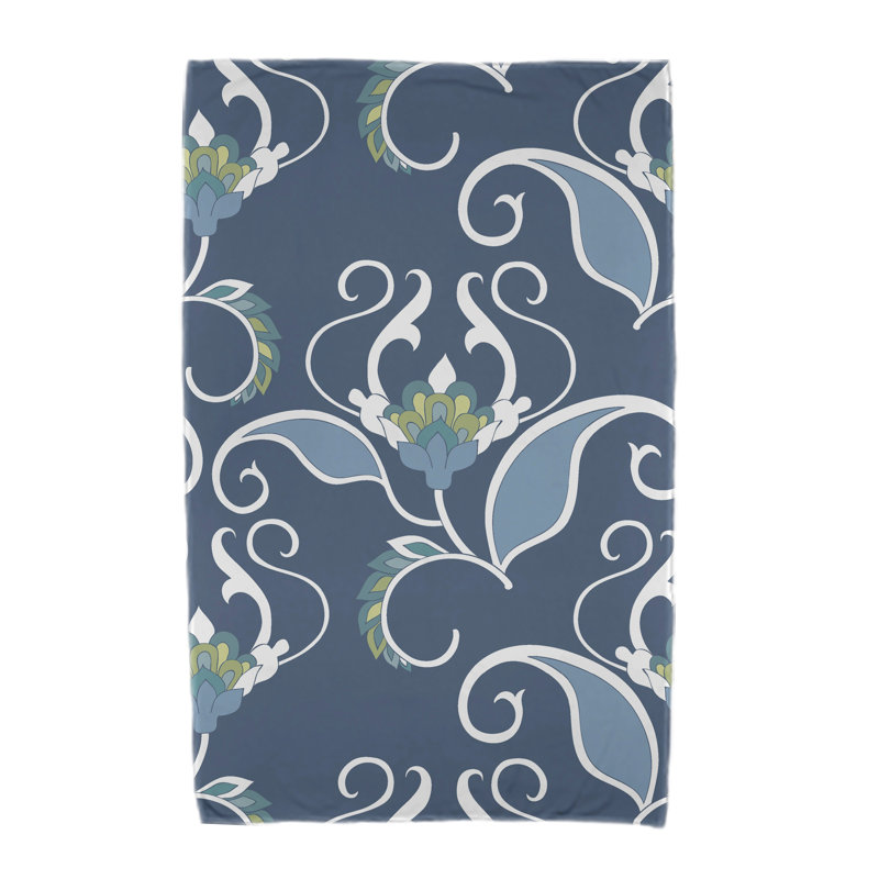 Serviette de plage, Bleu