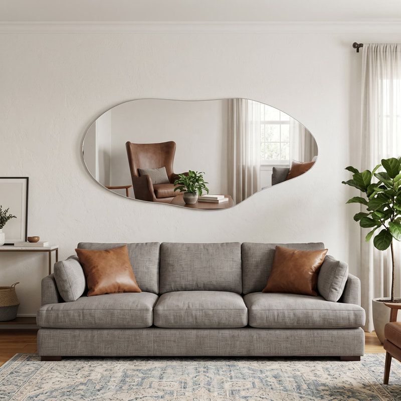 Miroir mural pleine longueur l 39 po x H 71 po