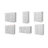 Hise Steel 33.7 " W 8 - Drawer Dresser-90098116