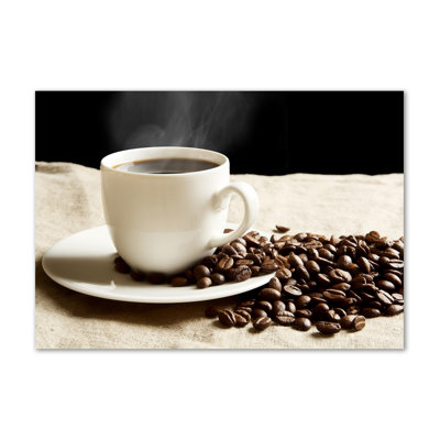 Aromatic Coffee - Wrapped Canvas Print
