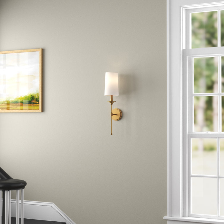 Hayse 1 - Light Dimmable Flush Mounted Sconce