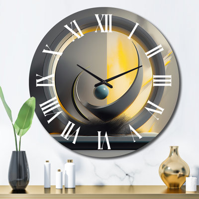Metal Wall Clock