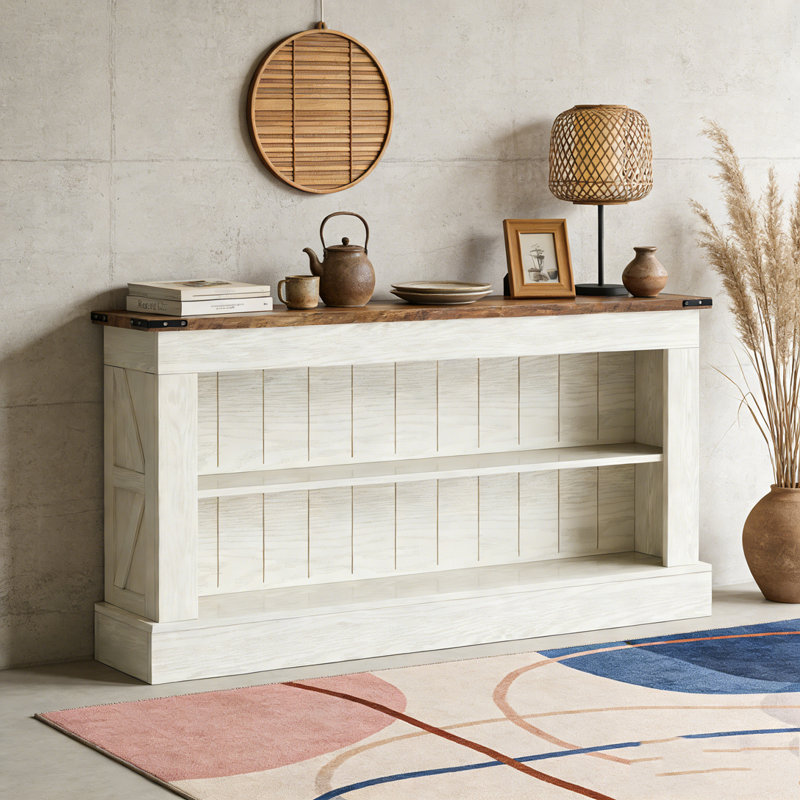 Long Entryway Sofa Table With Storage