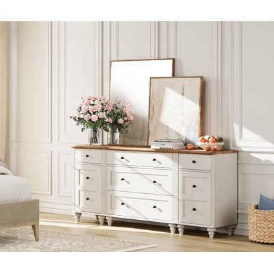 Cheever 9 Drawer Combo Dresser by Laurel Foundry Modern Farmhouse