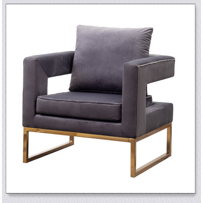 Fauteuil d'appoint rembourré Lenola