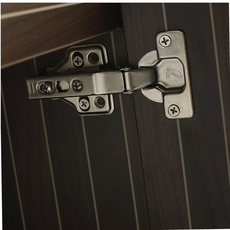 Armoire de salle de bain 36 po avec lavabo en résine, portes et conception à fixation flottante, 36"
