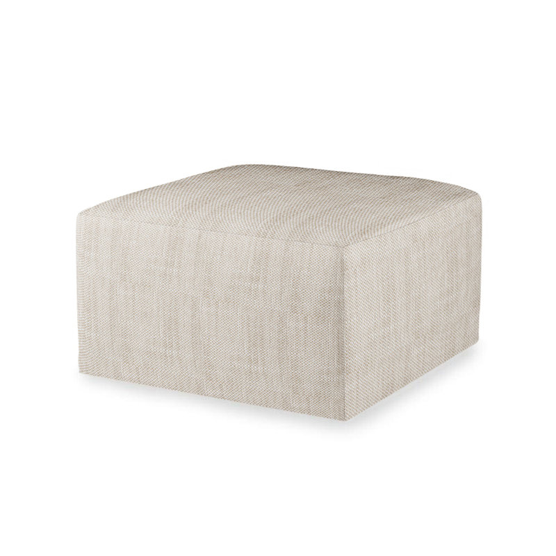 Rio Outdoor Ottoman, Tan 71617L24