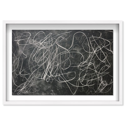 Oliver Gal Minimalist Melodies Abstract - Luxury Shadowbox Framed Wall Art