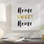 « home doux home », art textuel encadré-40530998-40497143