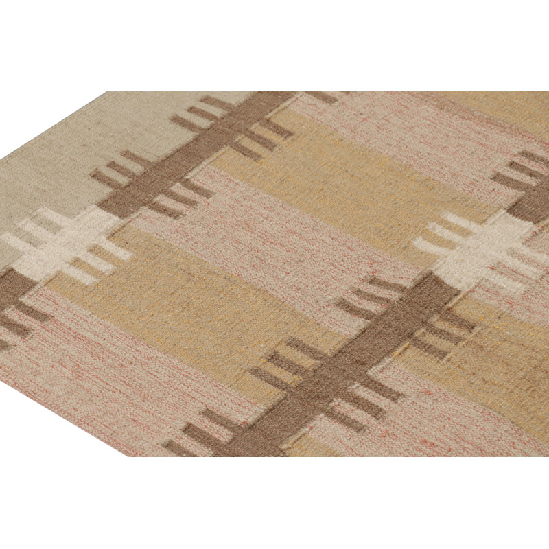Scandinavian One-of-a-Kind 4'2X13'2 Area Rug