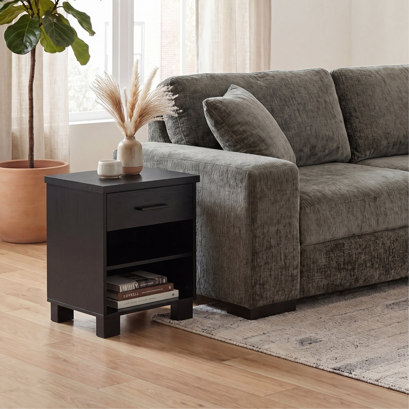 Himanshu Nightstand, Black
