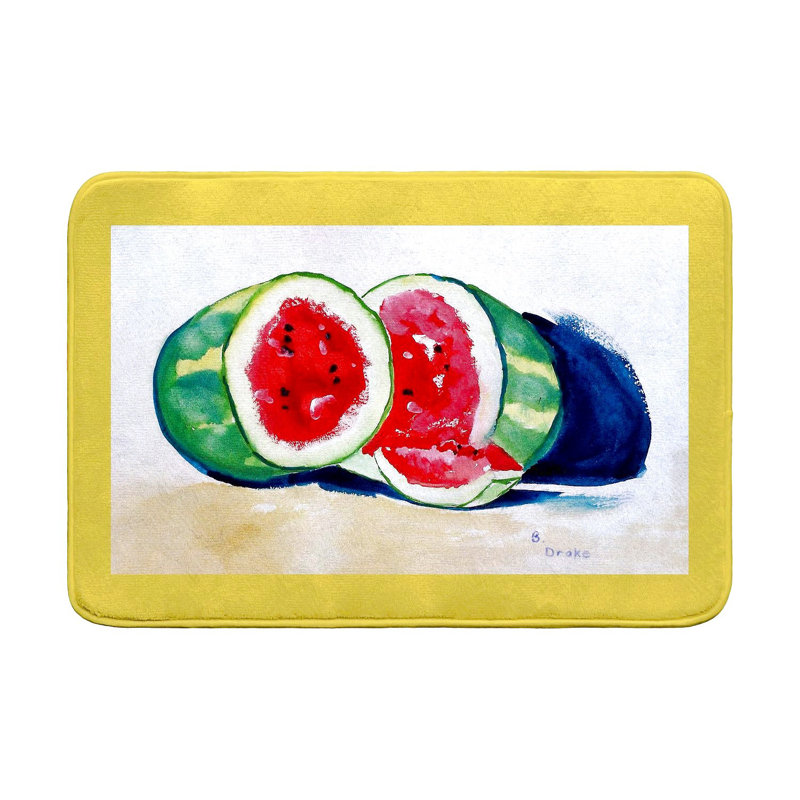 Tapis de bain Watermelon, Simple - L 24 po x l 36 po