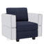 Fauteuil rembourré de 26,4 po de largeur avec dossier rembourré Nakash-1775128019