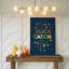 Reproduction d'art graphique sur toile mettant en valeur la toile-235709659