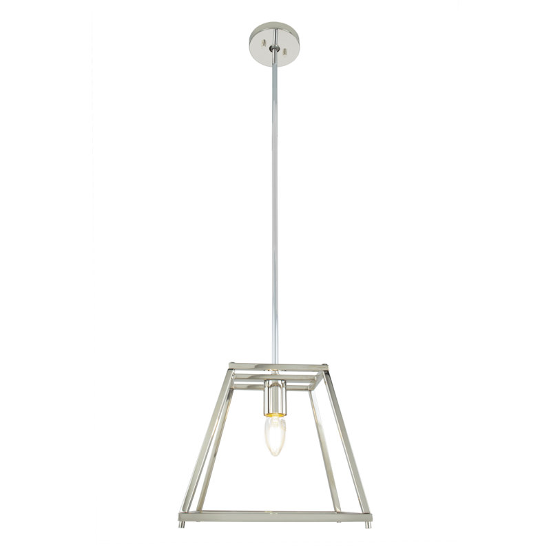 Luminaire suspendu géométrique 1 lumières simple Jeffry