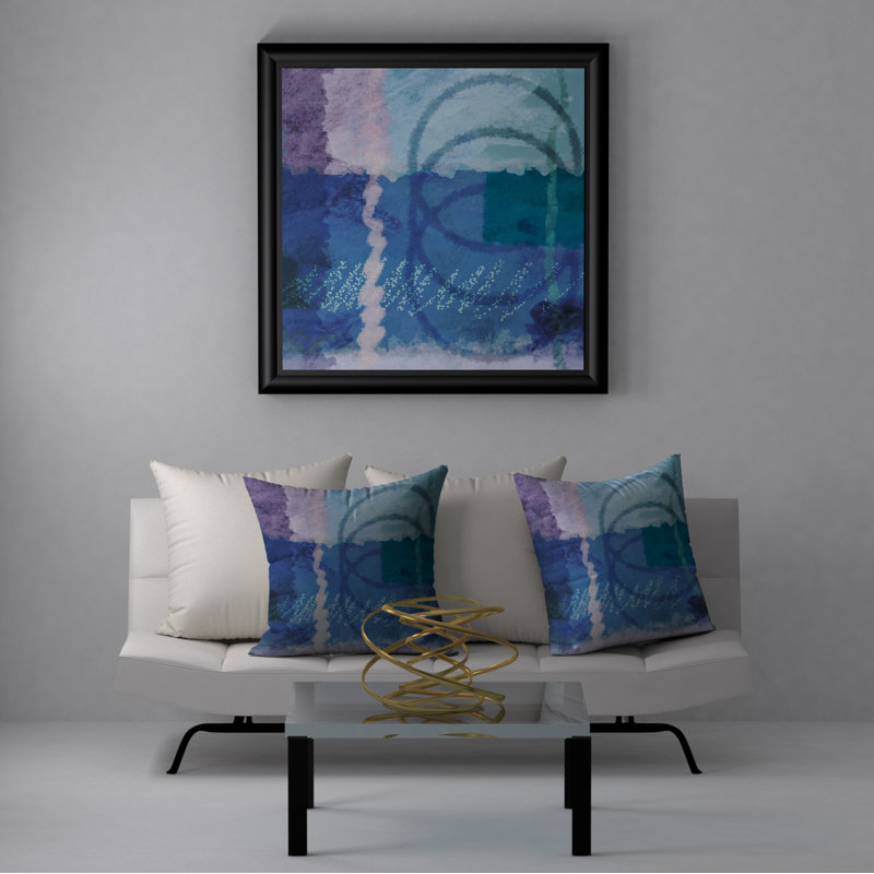 Housse de coussin carrée/insert, 20 po x 20 po
