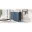 36" Bathroom Vanity With Sink, Blue Bathroom Cabinet With Drawers, Solid Frame And MDF Board, One Package-1444447317