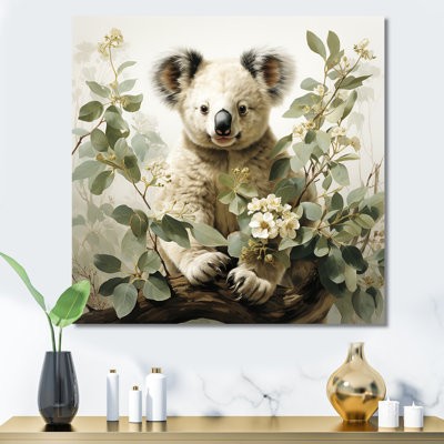 Eucalyptus qui aime les Koala 2 - Koala, art mural animal