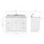 Ensemble de meuble-lavabo simple 49 po Hamlet-60199461