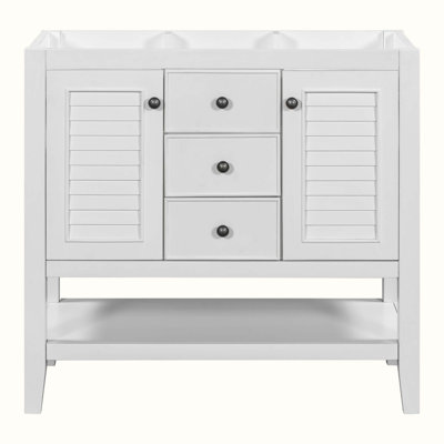 Base de meuble-lavabo simple 35 po seulement